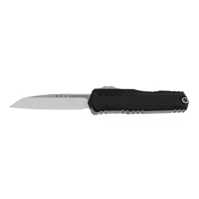 Автоматический нож Microtech Cypher II S/E 1241-10, сталь M390, рукоять алюминий, черный