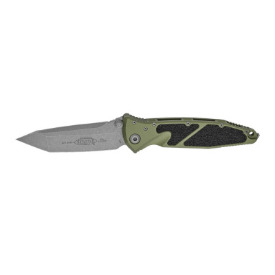 Складной нож Microtech Socom Elite T/E 161-10APOD, сталь M390, рукоять алюминий, зеленый