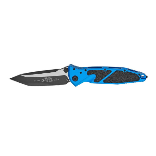 Складной нож Microtech Socom Elite T/E 161-1BL, сталь M390, рукоять алюминий, синий
