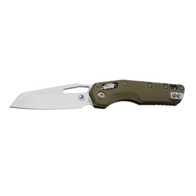 Складной нож Microtech MSI 210-10FLOD, сталь M390, рукоять алюминий, зеленый