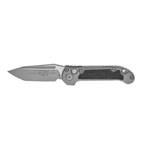 Автоматический нож Microtech LUDT Gen III T/E 1136-10APNC, сталь M390MK, рукоять алюминий, серый
