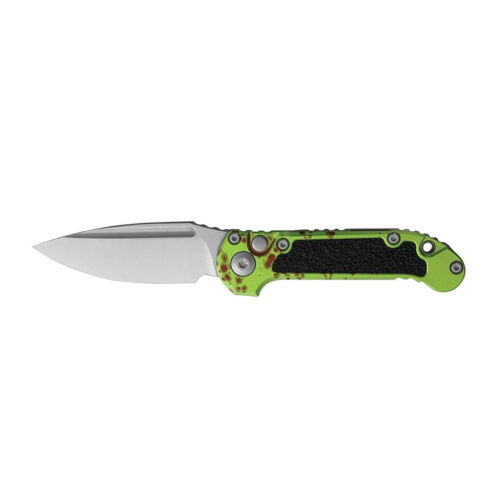 Автоматический нож Microtech LUDT Gen III Zombie 1135-10Z, сталь M390MK, рукоять алюминий, салатовый