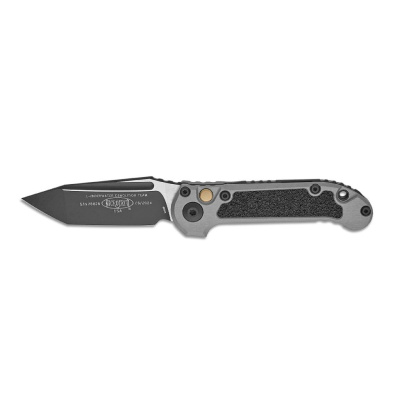 Автоматический нож Microtech LUDT Gen III 1136-1NC, сталь M390MK, рукоять алюминий, серый/черный