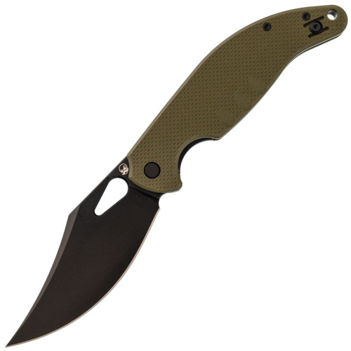 Нож Barmaley Knives Барракуда, сталь VG-10, рукоять G10, оливковый