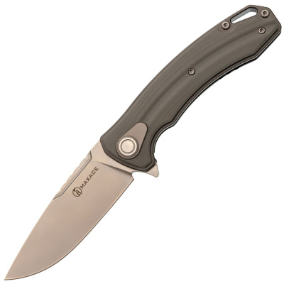 Складной нож Maxace Balance-M 2026, сталь M390, профессиональный фолдер, рукоять G10 Gray
