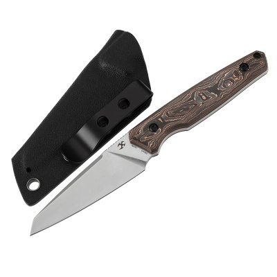 Туристический нож Kansept Parr, сталь S35VN, рукоять Carbon Fiber