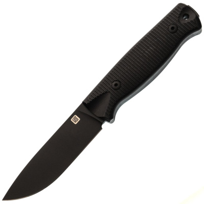 Нож Hot Knife Hoot, сталь D2 cerakote, рукоять G10, черный
