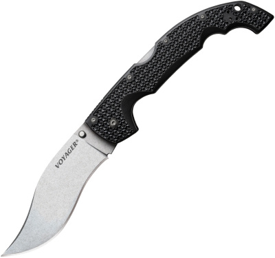 Складной нож Cold Steel Extra Large Voyager Vaquero, сталь AUS-10A, рукоять Griv-Ex черный, тактический складной нож