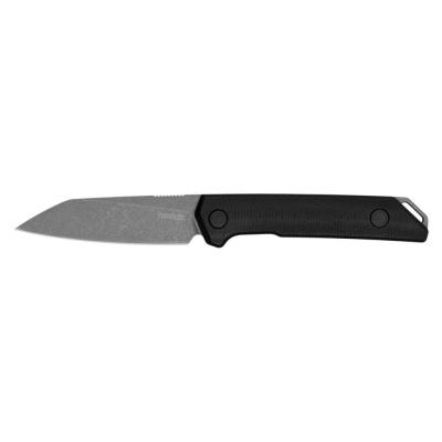 Нож с фиксированным клинком Kershaw Mini Iridium Fixed Blade, сталь D2, рукоять микарта, черный