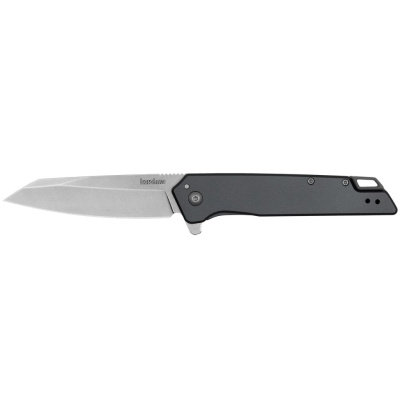 Полуавтоматический складной нож Kershaw Misdirect XL, сталь 4Cr14, рукоять сталь, серый