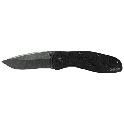 Полуавтоматический складной нож Kershaw Blur, сталь Sandvik 14C28N, рукоять алюминий, черный