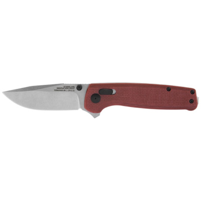 Складной нож SOG Terminus XR, сталь D2 SW, рукоять G-10, красный (коробка)