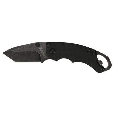 Складной нож KERSHAW Shuffle II, сталь 8Cr13MoV, рукоять GFN, черный