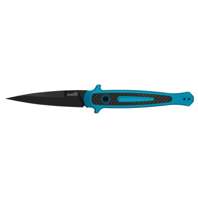 Автоматический складной нож Kershaw Launch 8, сталь CPM 154, рукоять алюминий/карбон