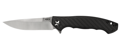 Складной нож Zero Tolerance 0452CF, сталь CPM S35VN, премиальный флиппер, рукоять титан/карбон