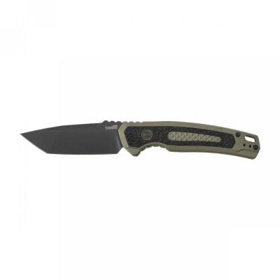 Автоматический складной нож Kershaw Launch 16, сталь CPM-M4 Cerakote, рукоять алюминий/trac-tec, оливковый