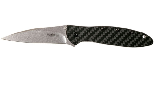Складной нож Kershaw Leek, сталь CPM-154, рукоять карбон