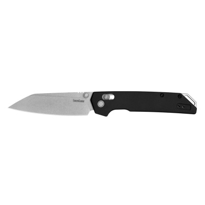 Складной нож Kershaw Iridium Reverse Tanto, сталь D2, рукоять алюминий, черный