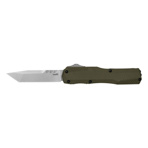 Автоматический нож Kershaw Livewire Tanto, сталь Magnacut, рукоять алюминий, олива