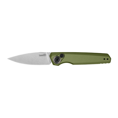 Автоматический нож Kershaw Launch 18, сталь CPM-154, рукоять алюминий, зеленый