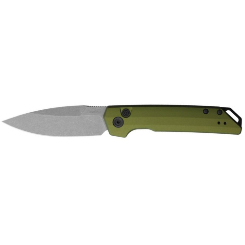 Автоматический нож Kershaw Launch Iridium, сталь CPM MagnaCut, рукоять алюминий, олива