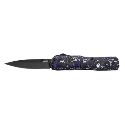 Автоматический складной нож KERSHAW Livewire, сталь Magnacut, рукоять алюминий/хаотичный карбон