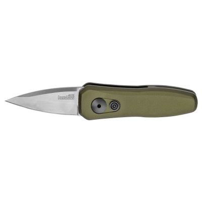 Автоматический нож Kershaw Launch 4, сталь CPM-154, рукоять алюминий, зеленый