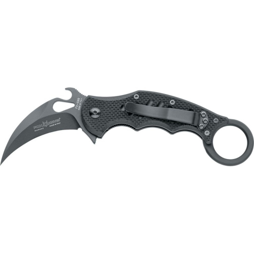 Складной нож Fox Karambit, сталь N690, рукоять G10, черный