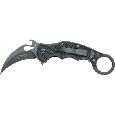 Складной нож Fox Karambit, сталь N690, рукоять G10, черный