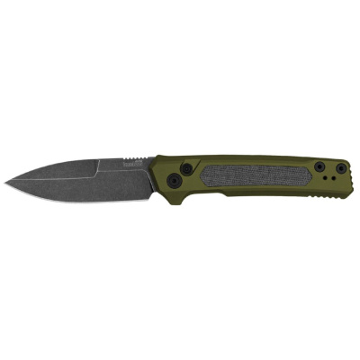 Автоматический нож Kershaw Launch 22, сталь MagnaCut, рукоять алюминий/микарта, зеленый