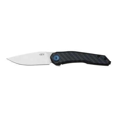 Складной нож Zero Tolerance 0545BLUCF, сталь Magnacut, рукоять карбон, черно-синий