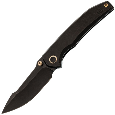 Складной нож WE Knife Ryson, сталь M390, рукоять титан, черный