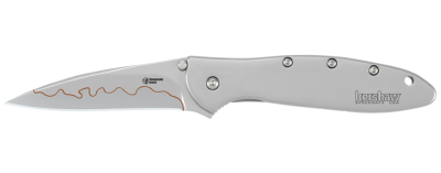 Складной нож Kershaw Leek, сталь D2 / 14C28N, рукоять нержавеющая сталь