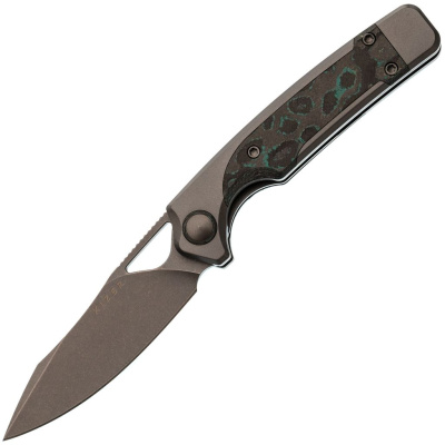 Складной нож Kizer Ara, сталь S45VN, рукоять карбон
