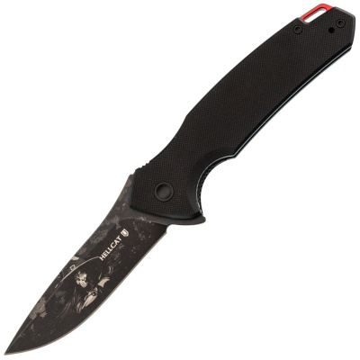 Складной нож Mr.Blade Hellcat Mini LE Ghost blackwash, сталь VG-10, рукоять Black G10