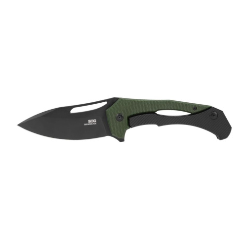 Складной нож SOG Bulwark FL, сталь D2, рукоять микарта, черно-оливковый