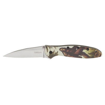 Полуавтоматический складной нож Kershaw Leek Big Foot, сталь 14C28N, рукоять алюминий