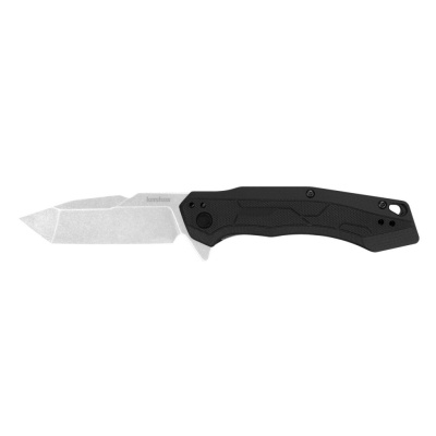 Полуавтоматический складной нож Kershaw Analyst, сталь 8Cr13MoV, рукоять термопластик GRN, черный