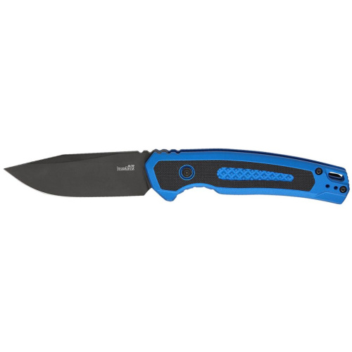 Автоматический нож Kershaw Launch 21, сталь CPM M4, рукоять алюминий/G10, сине-черный