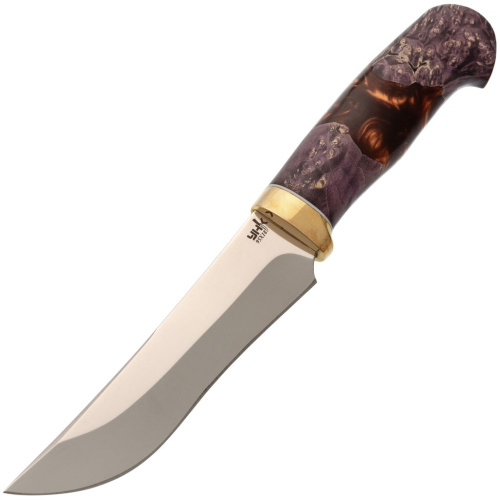 Нож Турист, сталь 95х18, рукоять кап клена/акрил