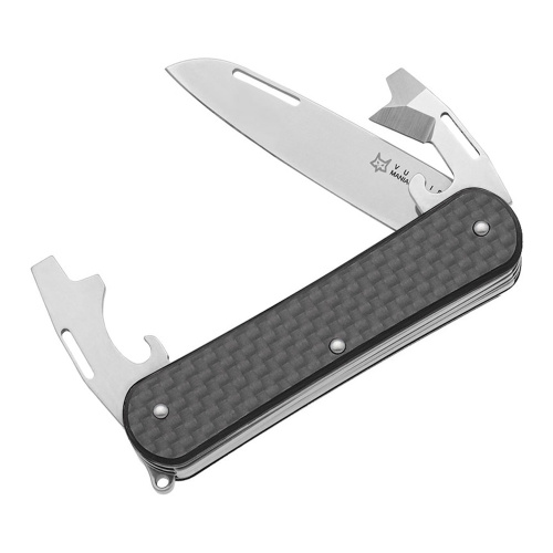 Мультитул Fox Vulpis, сталь M390, рукоять карбон