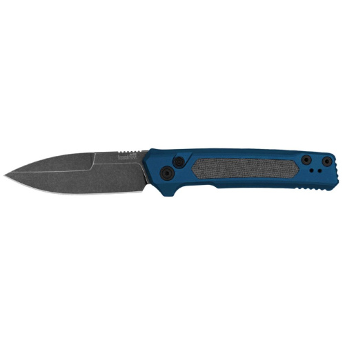 Автоматический нож Kershaw Launch 22, сталь MagnaCut, рукоять алюминий/микарта, синий/серый
