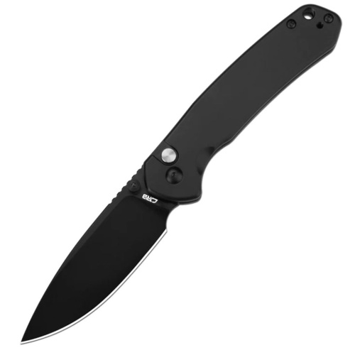 Складной нож CJRB Pyrite, сталь AR-RPM9, рукоять сталь, черный
