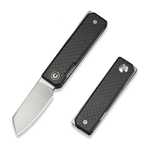 Складной нож CIVIVI Kukei, сталь Nitro-V, рукоять G10/Carbon Fiber