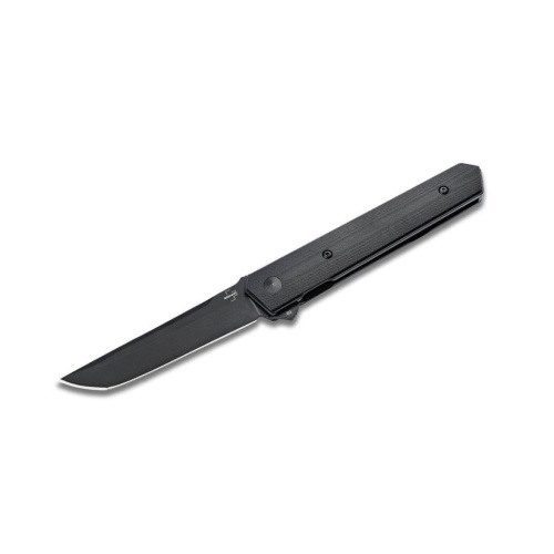 Складной нож Boker Kwaiken American Tanto, сталь D2, рукоять G10, черный