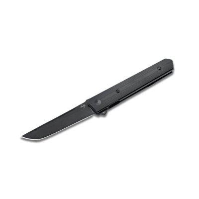 Складной нож Boker Kwaiken American Tanto, сталь D2, рукоять G10, черный