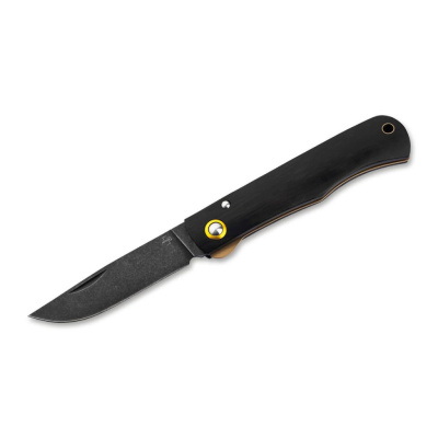 Складной нож Boker Rusticus All Black, сталь 420, рукоять дерево, черный