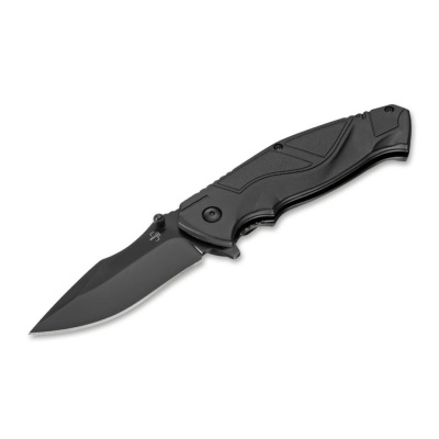 Складной нож Boker All Black Pro, сталь D2, рукоять термопластик GRN, черный