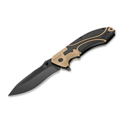 Складной нож Boker Advance Desert Pro, сталь D2, рукоять термопластик GRN & Dynaflex rubber