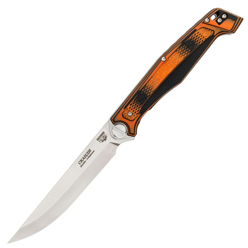 Складной нож НОКС Сканди Orange, сталь D2, рукоять G10